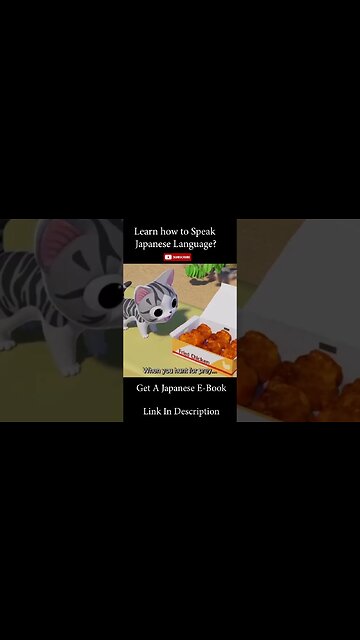 Daily #49 Japan Conversation with Chi #shorts #cat