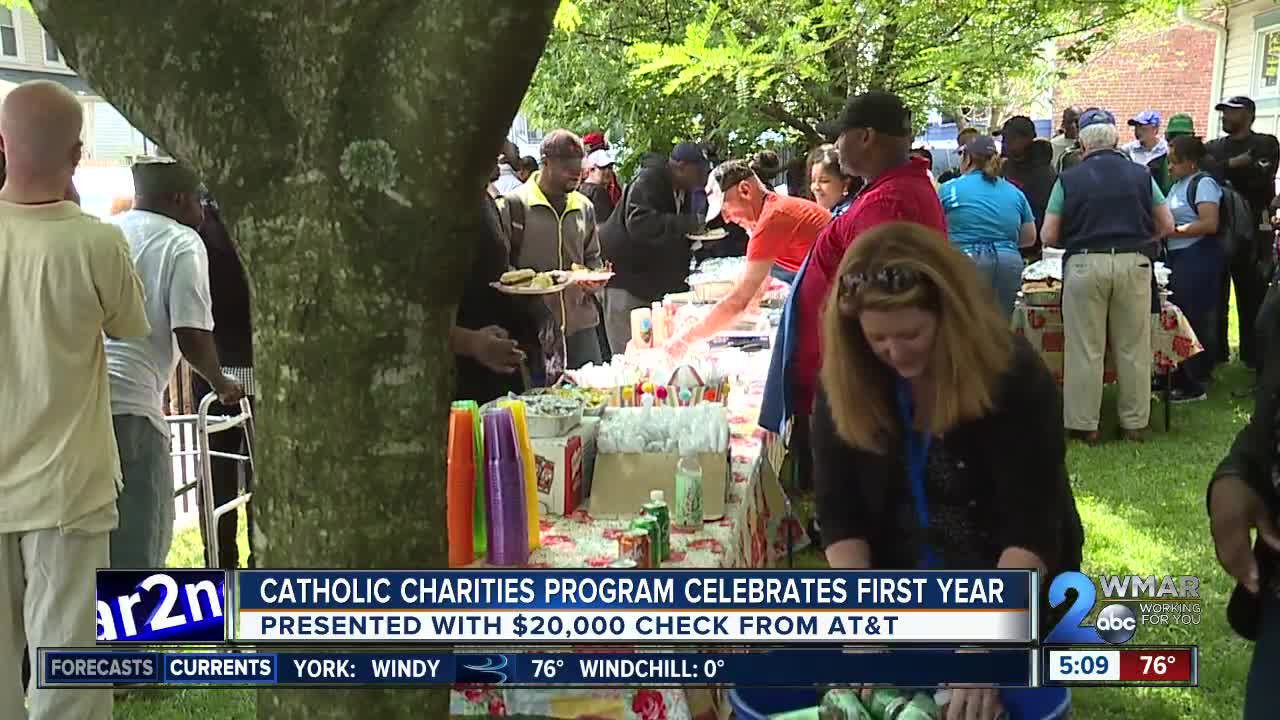 Catholic Charities celebrates first year