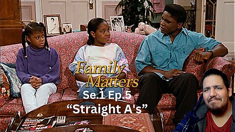 Family Matters - Straight A's | Se.1 Ep.5 | Reaction