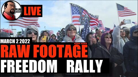 🔴LIVE RAW FOOTAGE - PEOPLE'S CONVOY & RALLY