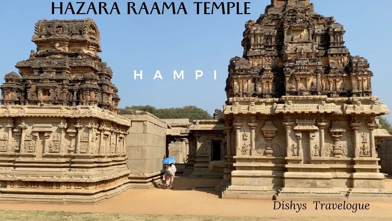 Ruins of Hampi - Hazara Raama Temple #YouTube #hampi