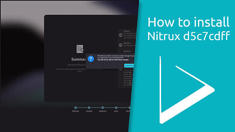 How to install Nitrux d5c7cdff