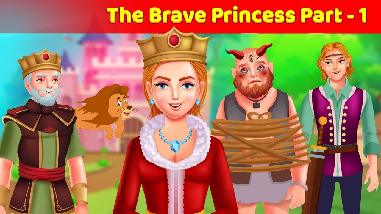 The Brave Princess Part - 1 | English Animated Stories | English Fairytales | Learn English