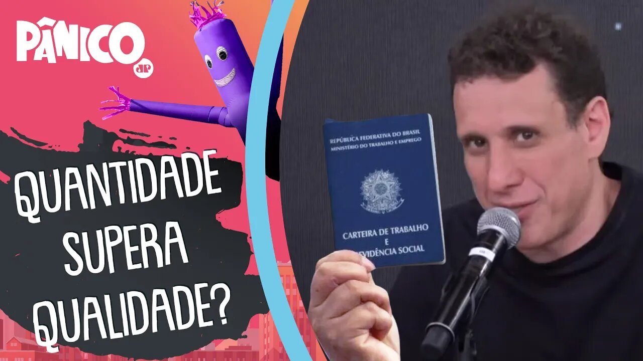 BRASIL MOSTROU SERVIÇO NO CAGED SUPERANDO AS EXPECTATIVAS DA CRIAÇÃO DE EMPREGOS? SAMY DANA COMENTA