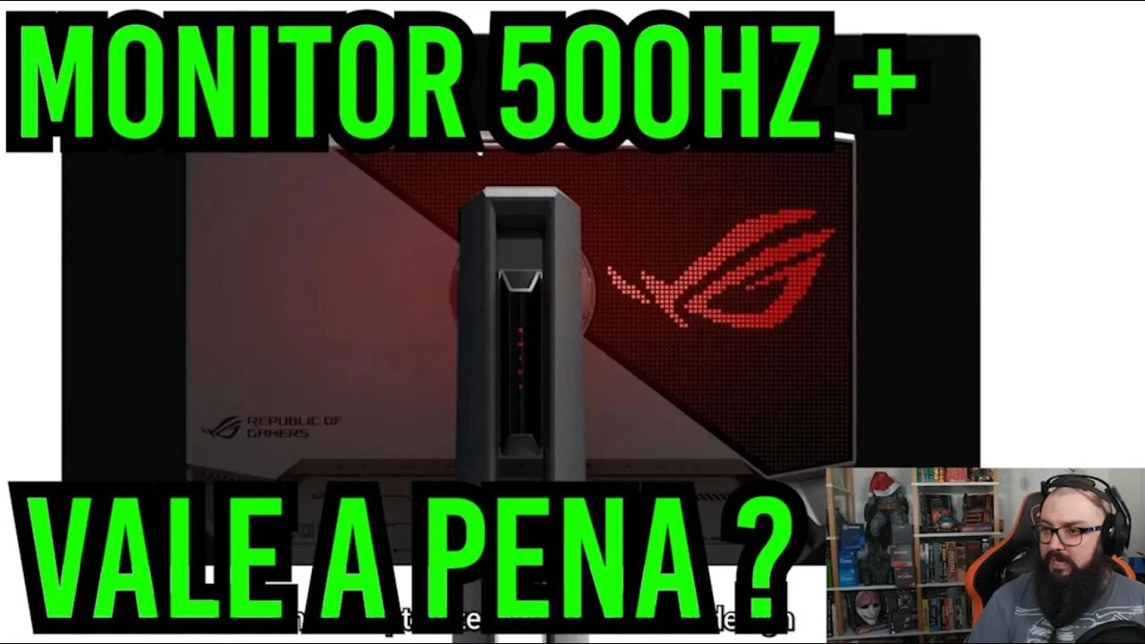 Monitores 500Hz ! Valem a Pena ?