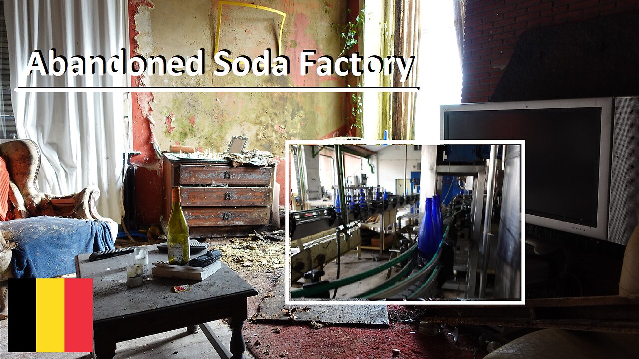 Abandoned Soda Factory in Belgium, Urban Exploring Episode 1