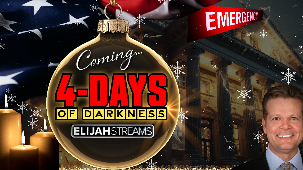 4-DAYS of DARKNESS! Bo Polny, Diana Larkin, Elijah Streams PROPHECY