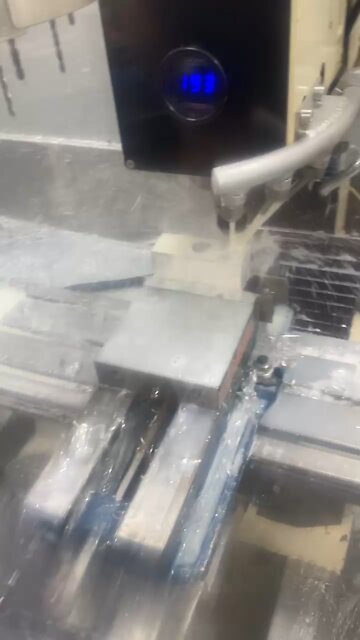 X axis ball nut mounting block