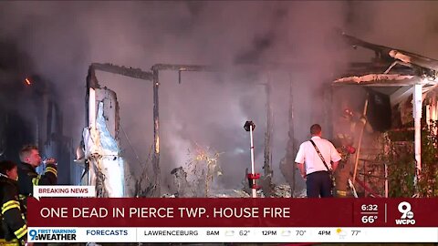 One person dead in Pierce Township house fire