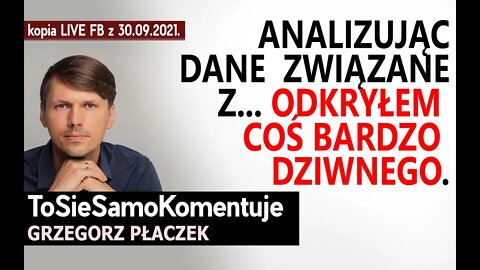 Analizując dane związane z..., odkryłem coś bardzo dziwnego. Zaalarmowałem Naczelną Izbę Lekarską!