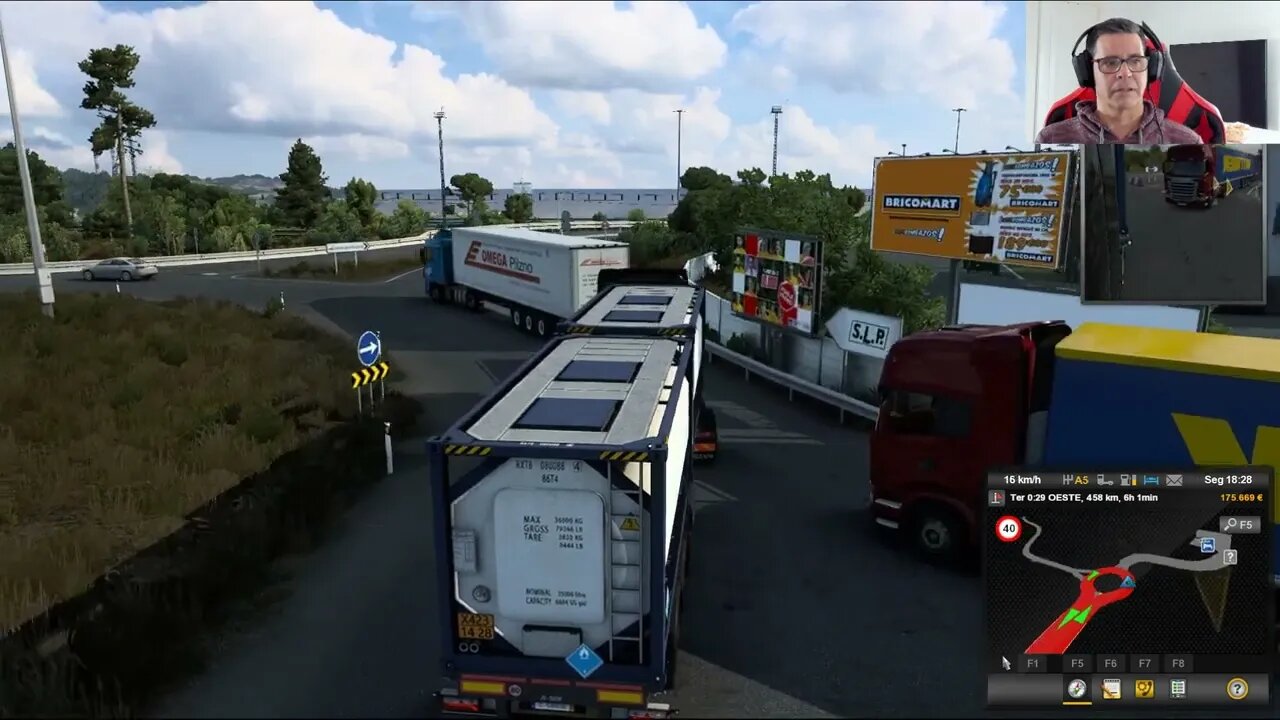 EURO TRUCK SIMULATOR 2 IBÉRIA DLC# ENTREGA DE 15T DE SÓDIO EM SEVILHA