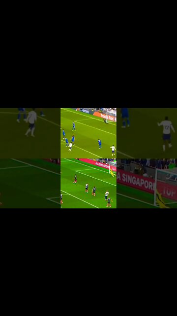 Son seeing double against Leicester 😵‍💫 #shorts #football #clips #shortsfeed