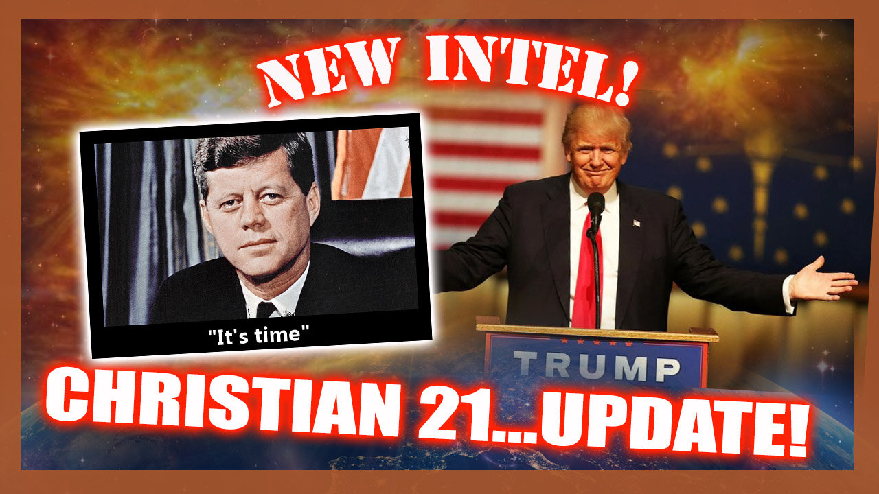 NEW INTEL! CHRISTIAN 21! JFK JR! DIANA! MELANIA! LITTLE 3D EARTH IS READY!