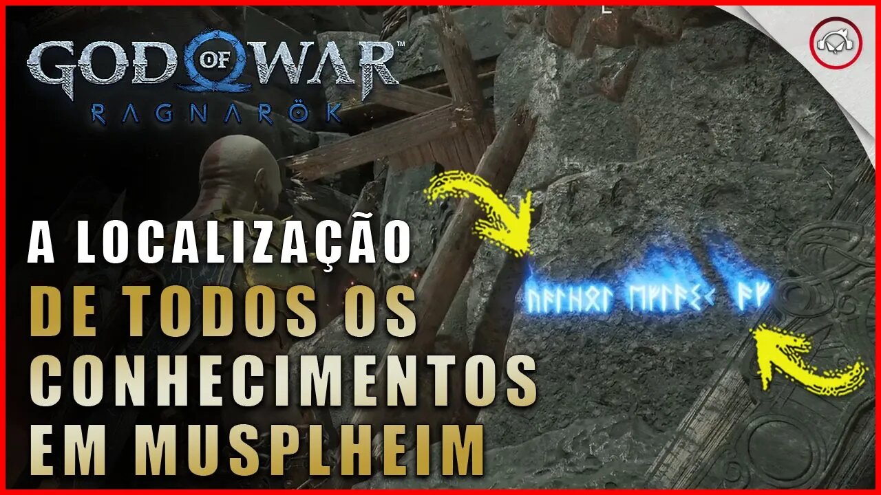 God of war Ragnarok, A localização de todos os conhecimentos em Muspelheim | Super dica