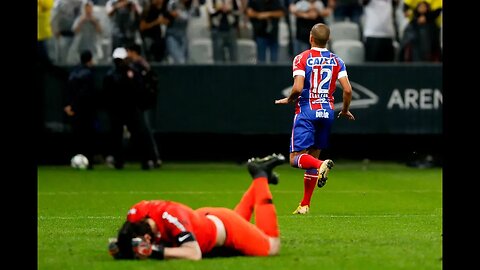 Gol de Clayton - Corinthians 2 x 1 Bahia - Narração de José Manoel de Barros