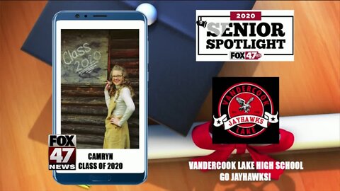 Vandercook Lake High School Senior Spotlight -Camryn