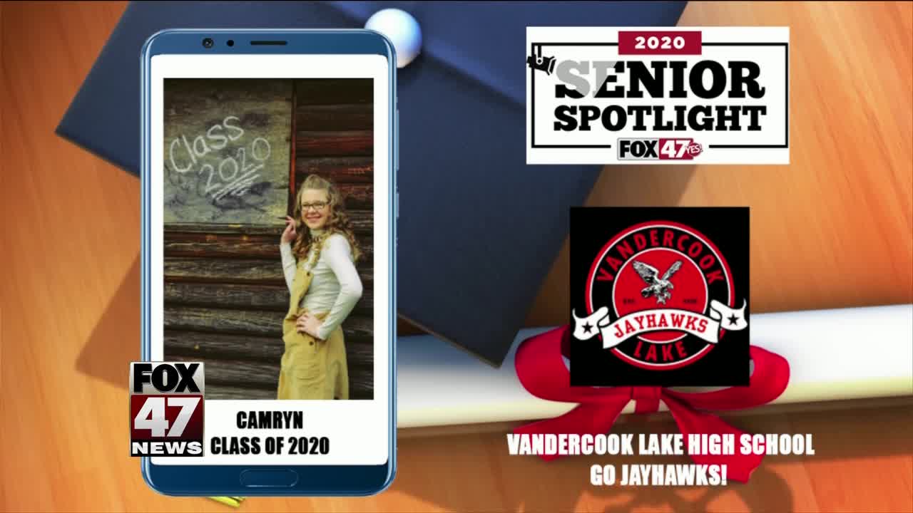 Vandercook Lake High School Senior Spotlight -Camryn