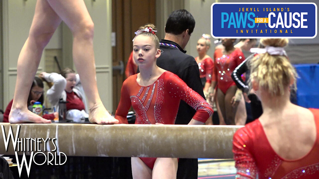 Whitney Bjerken | 3rd Level 10 Gymnastics Meet | Beam Champion