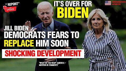 2024 RACE: IT'S OVER FOR BIDEN! DEMOCRATS & JILL BIDEN FEARS TO FORCE BIDEN NOT TO RUN FOR 2024