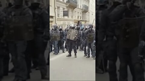 Intervention des 🚨 👮🏽‍♂️ 👮🏻‍♀️ 👮🏽‍♂️ 👮‍♂️- Grève Interprofessionnelle du 19/01/23