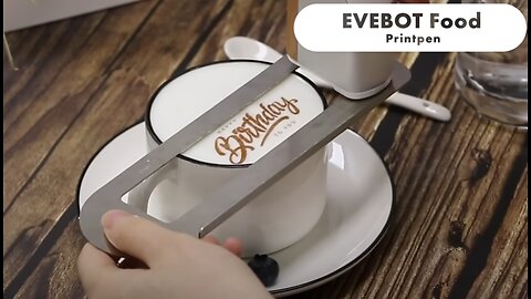 Coffee Printer, Beer printer, Latte Art Machine from Evebot-Fantasia