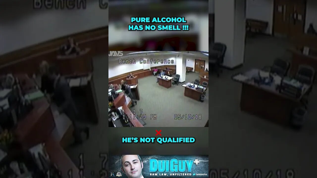 CLUELESS Prosecutor: Alcohol Has no Smell