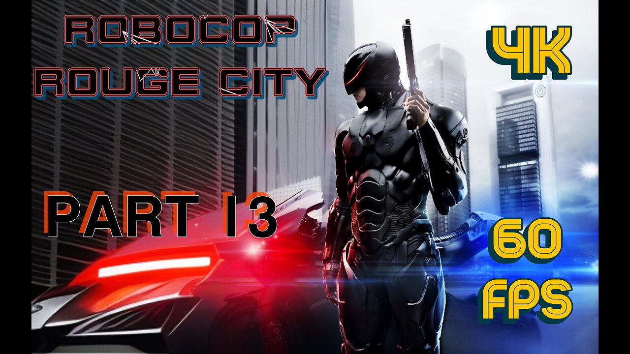 ROBOCOP: ROGUE CITY 2023 PC GAMEPLAY || PART 13 || WENDELL'S CONFESSION || 4K || 60FPS