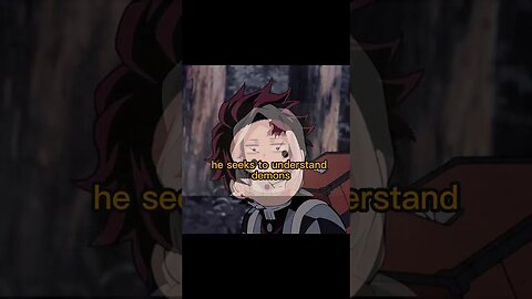 demon slayer tanjiro is such a kind soul #demonslayer