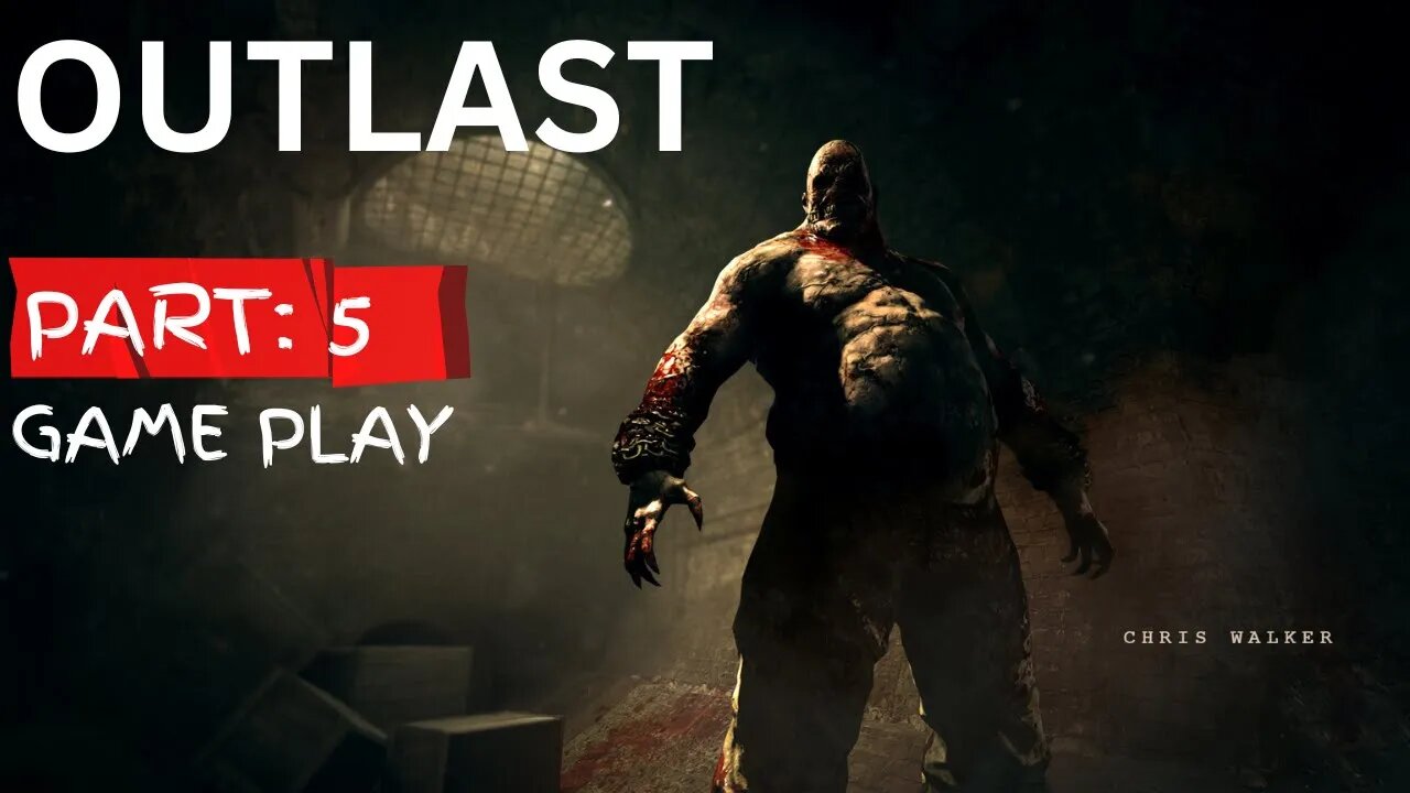 Outlast 1 Gameplay No Commentary