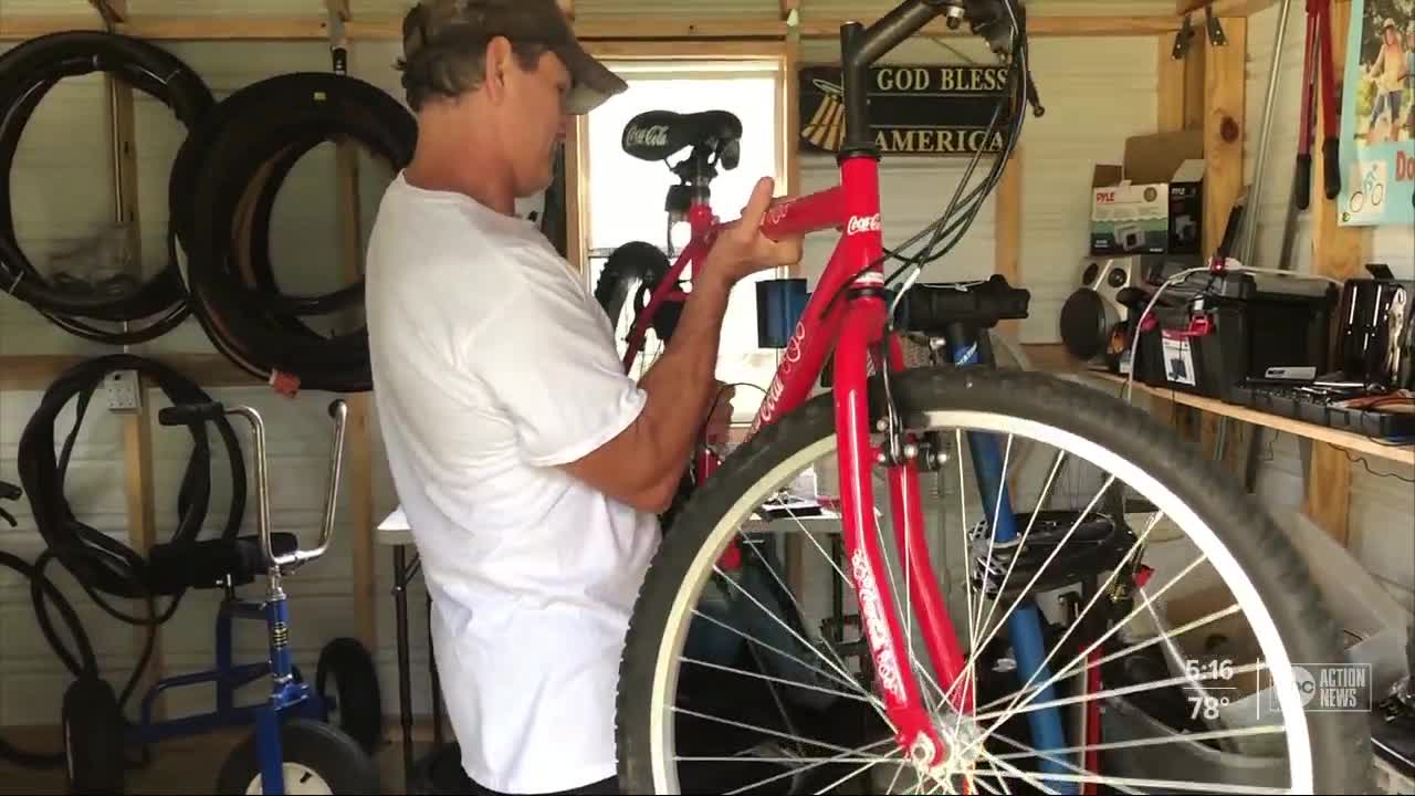 Tampa Bay nonprofit 'Bikes for Christ' helps those in need get wheels