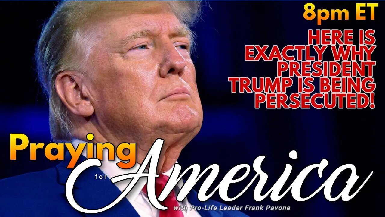 Here's Exactly Why President Trump is Being Persecuted