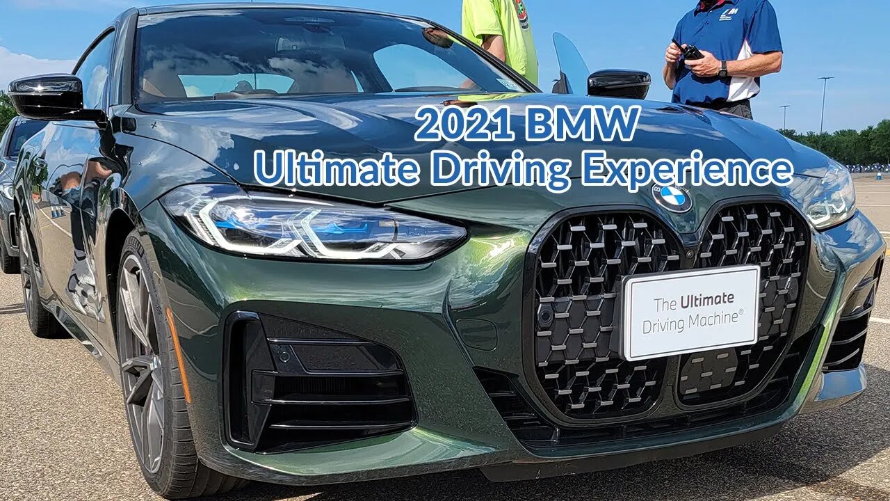 DriverJs Garage in an M440i xDrive at the BMW Ultimate Driving Experience 2021 in St Paul MN AutoX Run 2 #shorts