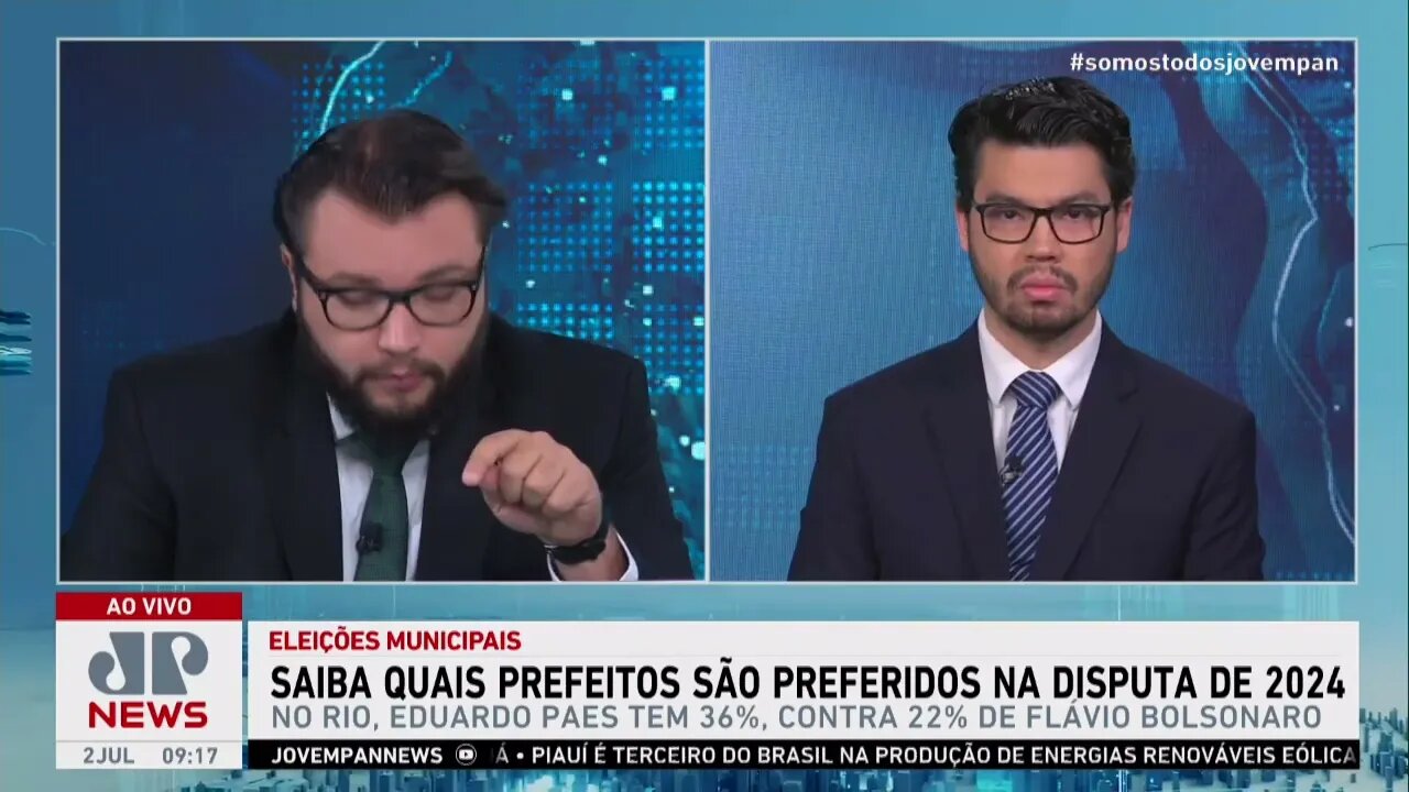 Pesquisa aponta os candidatos mais populares para as eleições municipais de 2024