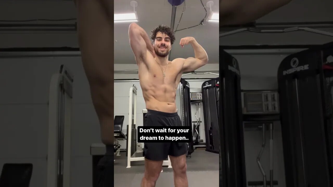 The Dream Starts With You #workoutgoals #muscle #shorts #fitness #youtubeshorts