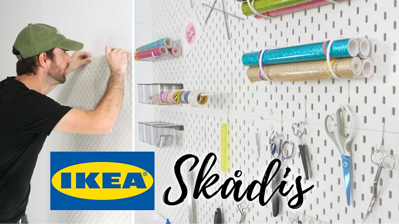 IKEA Skådis Pegboard System | Easy Installation Tips