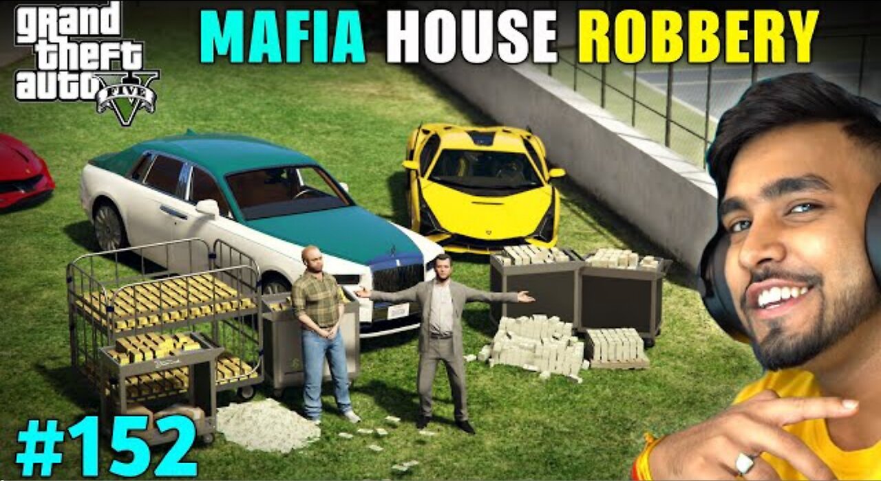 THE BIGGEST MAFIA HOUSE ROBBERY | GTA 5 GAMEPLAY