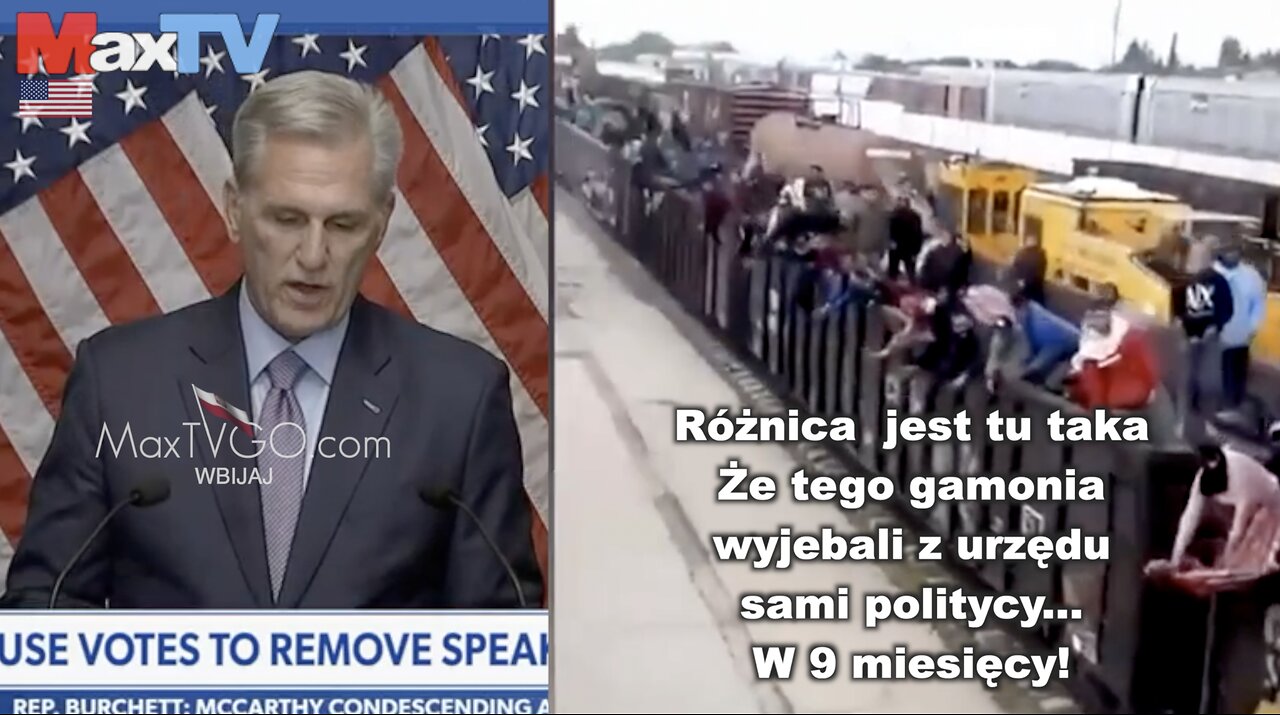 BREAKING NEWS Speaker McCarthy OUT! 3 osoba w państwie usunięta z urzędu! -#R...