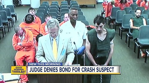 Judge denies bond for driver who plowed into home nearly killing 71-year-old