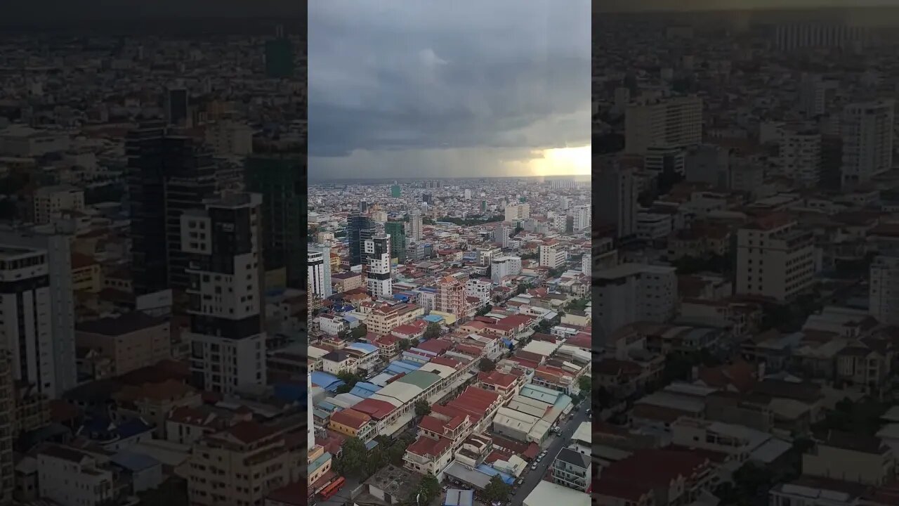 Our Rooftop Gym Phnom Penh Cambodia 🇰🇭 #cambodia #phnompenh #expat