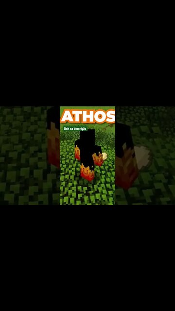 MINECRAFT: ATHOS VIRA GALINHA PRA TROLLAR CADRES! #shorts