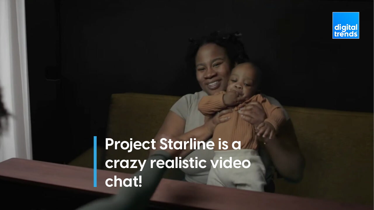 Project Starline is Google's hyper-realistic video chat service