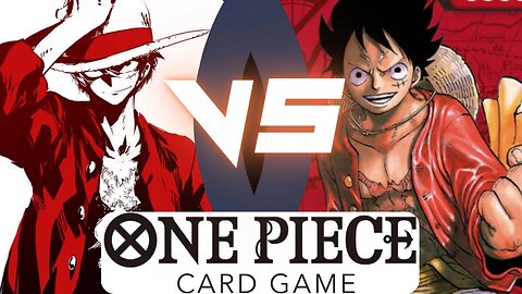 Monkey D. Luffy [ Green/Red ] VS Luffy [ Red ] | OPTCG SIMULATOR | One Piece Card Game Gameplay