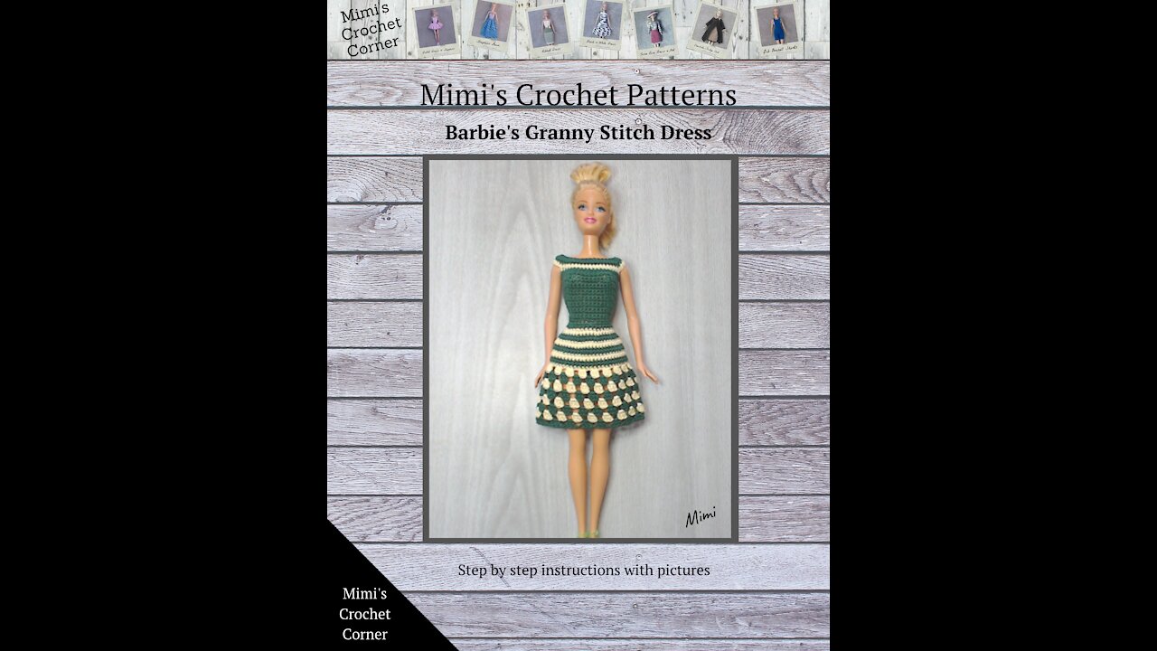 Barbie Granny Shell Dress