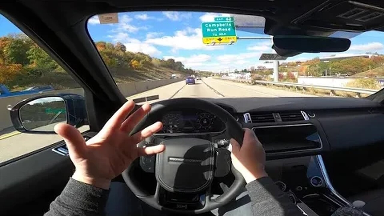 Bad MPG, Awesome Sound! Lots Of Luxury! 2021 Range Rover SVR POV