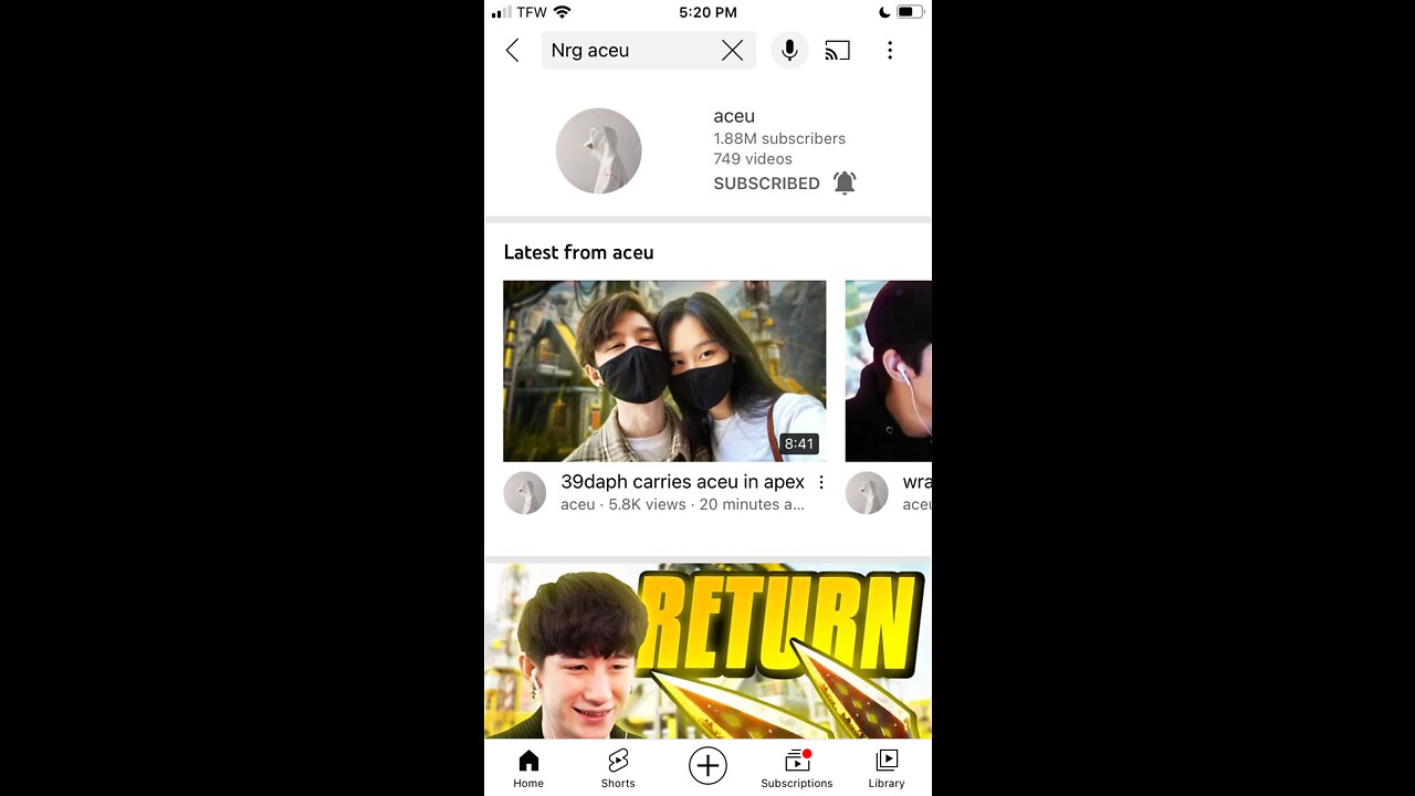 YouTubers afraid of getting Covid via the internet