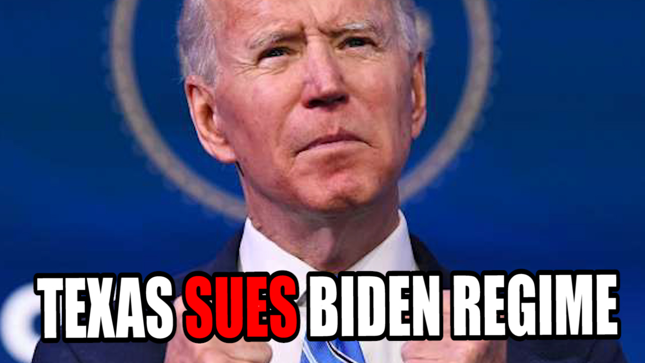 Texas will SUE Biden's Regime