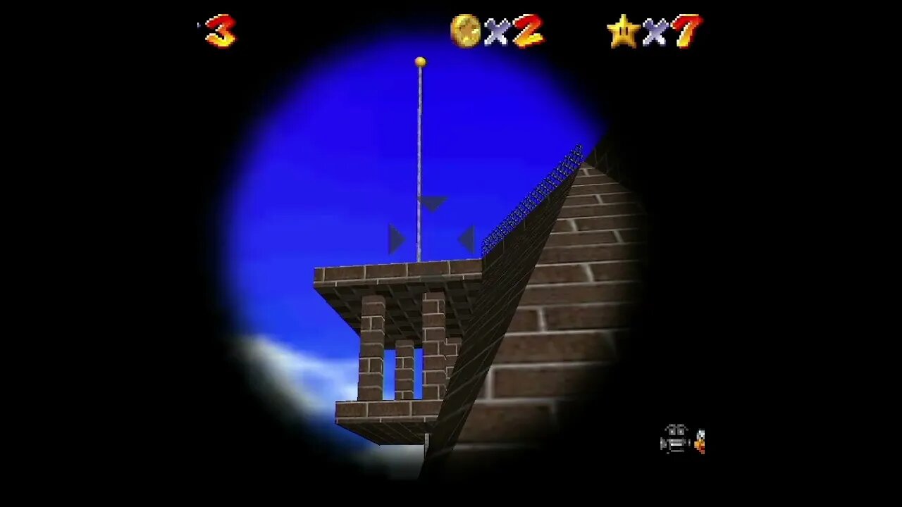 Shoot into the wild blue. Mario 64 let’s play (star 8)