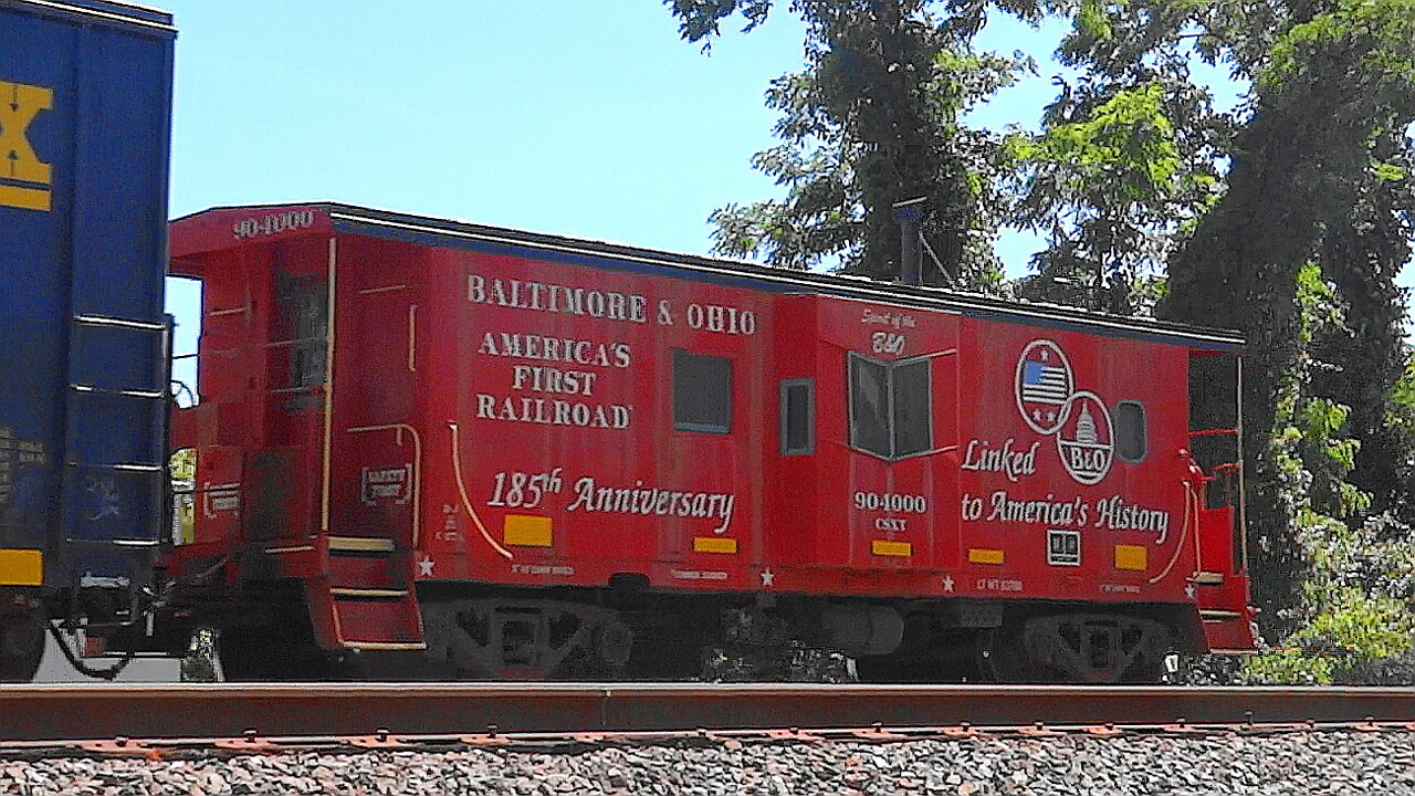 CSXT "Spirit of B&O" 185th Anniversary Baltimore & Ohio Commemorative Caboose