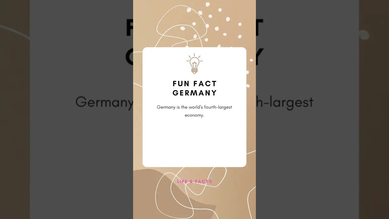 Fun Facts Germany