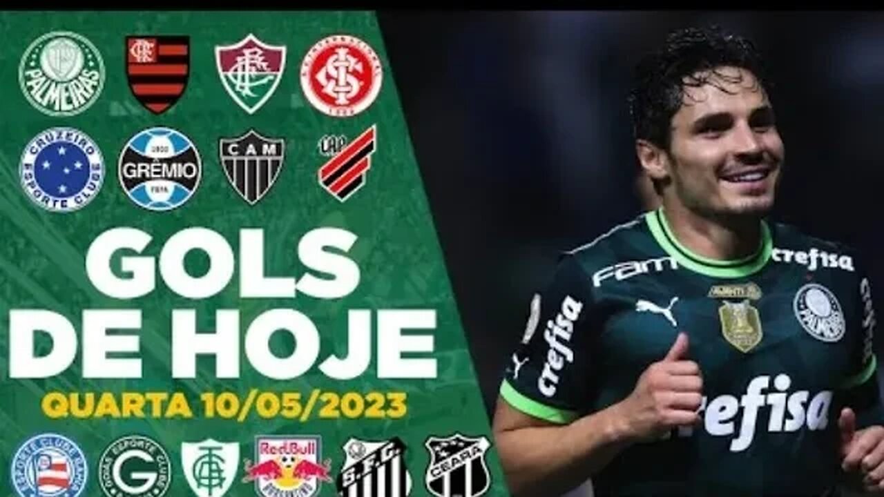 TODOS OS GOLS DO BRASILEIRÃO SÉRIE A E SÉRIE B DESTA QUARTA 10/05 GOLS DE HOJE, GOLS DA RODADA